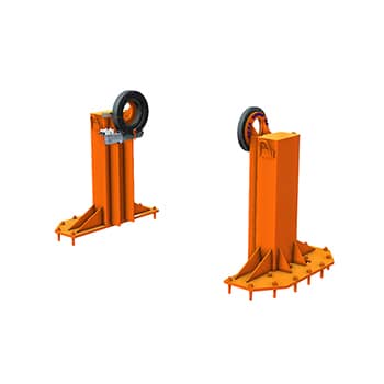 Fixed Headstock & Tailstock, Non-elevating Positioner