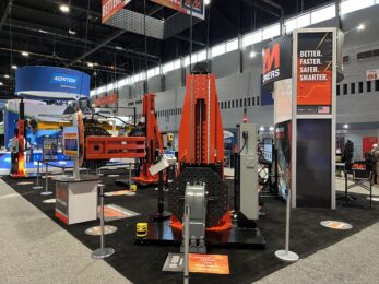 ALM Positioners' booth at FABTECH 2025